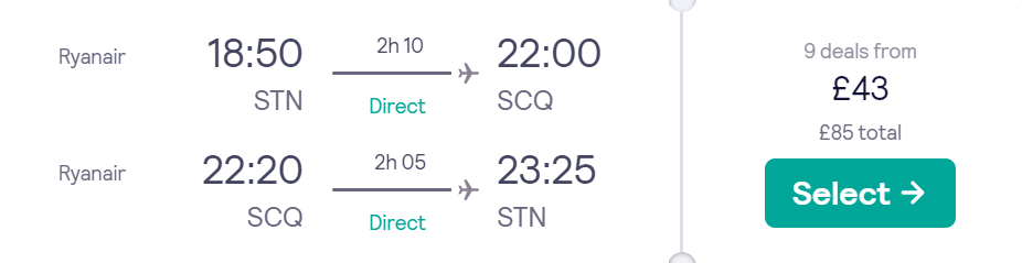 cheap flights to Spain