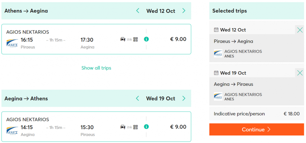 cheap ferry