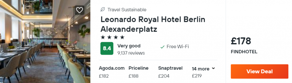 Leonardo Royal Hotel Berlin Alexanderplatz