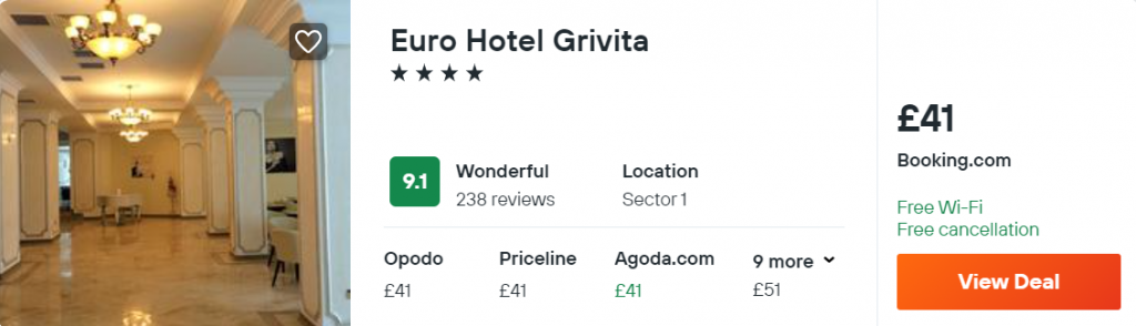 Euro Hotel Grivita