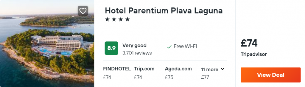 Hotel Parentium Plava Laguna