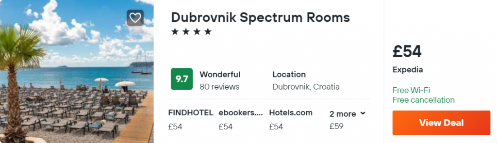 Dubrovnik Spectrum Rooms
