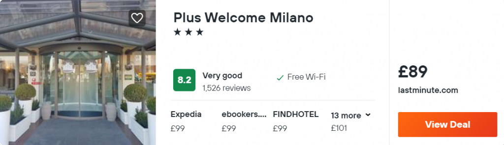 Plus Welcome Milano