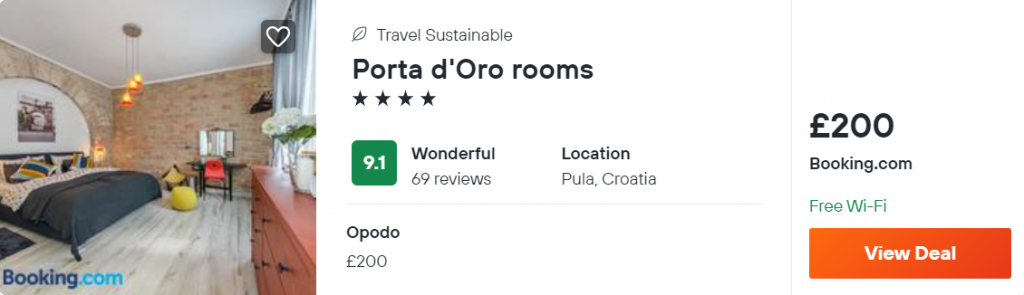 Porta d'Oro rooms