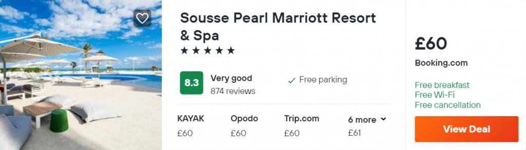 Sousse Pearl Marriott Resort & Spa
