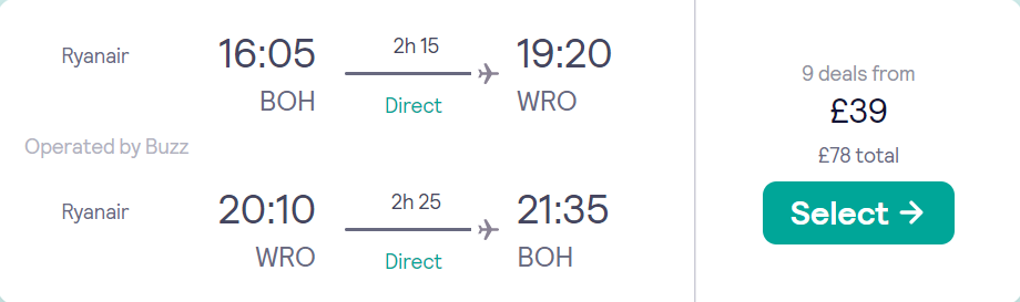 cheap flights to Poland