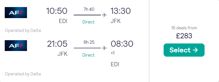 cheap flights to US