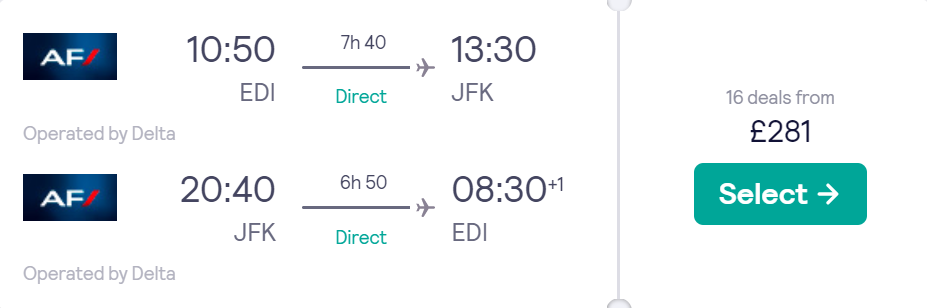 cheap flights to US
