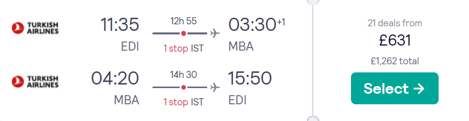 cheap flights to Kenya