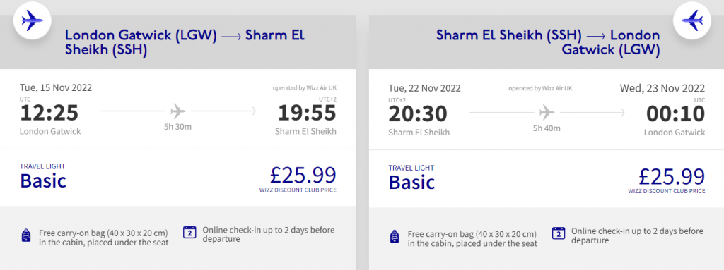 cheap flights to Egypt