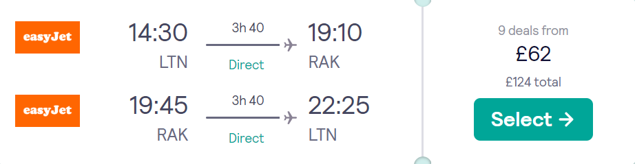cheap flights to Morocco