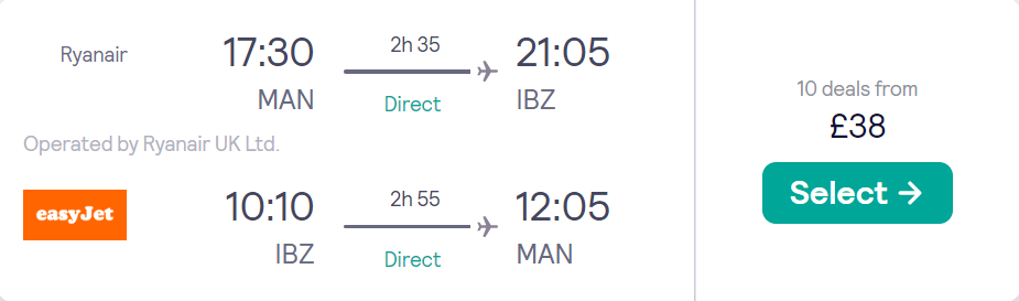 cheap flights to Spain