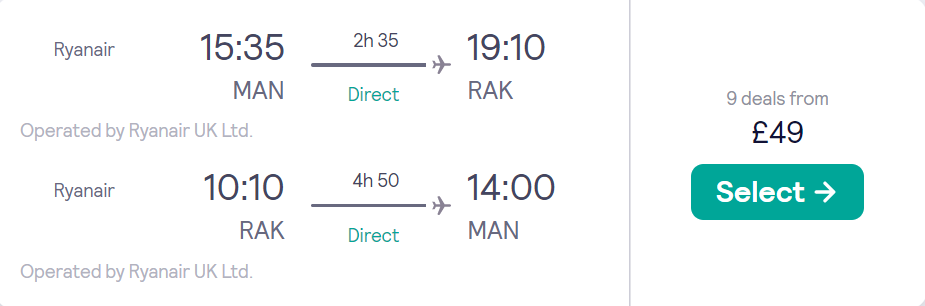 cheap flights to Morocco