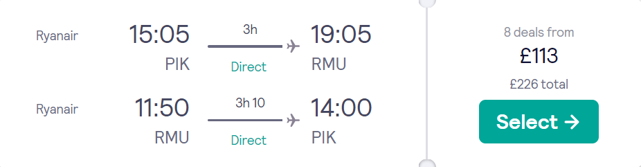 cheap flights to Spain
