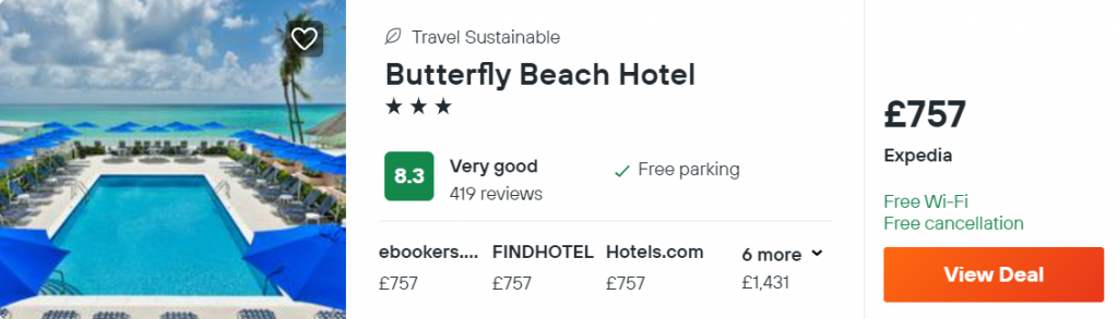 Butterfly Beach Hotel