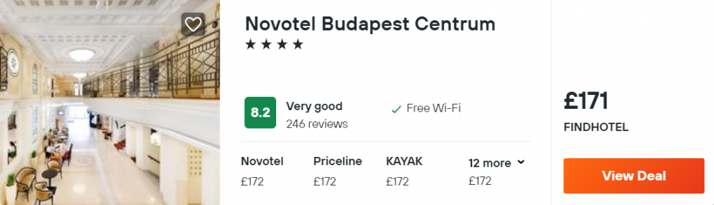 Novotel Budapest Centrum