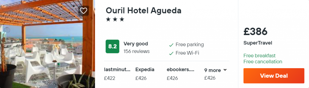 Ouril Hotel Agueda