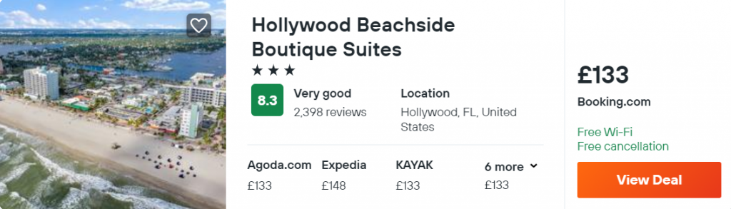 Hollywood Beachside Boutique Suites