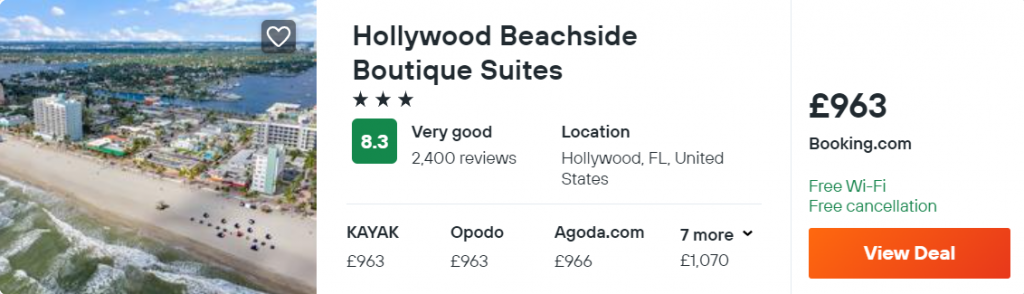 Hollywood Beachside Boutique Suites