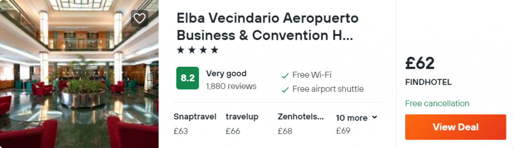 Elba Vecindario Aeropuerto Business & Convention Hotel