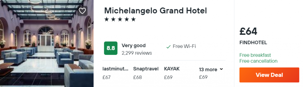 Michelangelo Grand Hotel