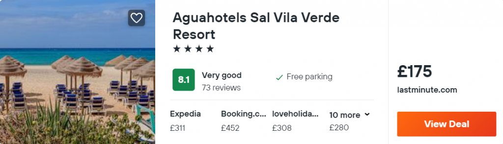 Aguahotels Sal Vila Verde Resort