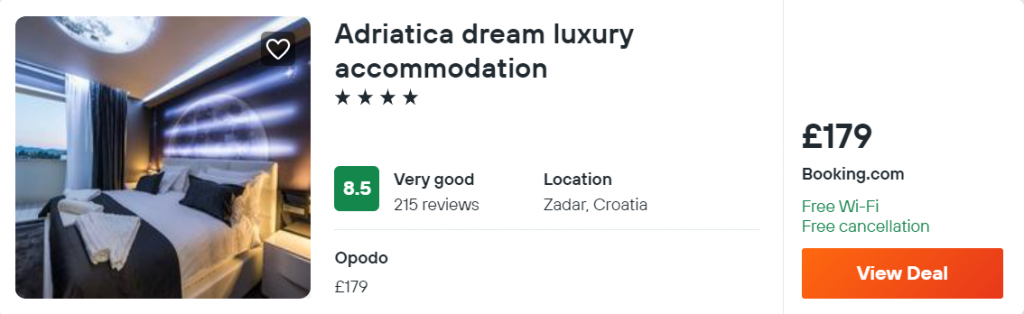 Adriatica dream luxury accommodation