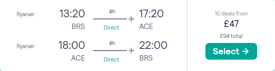 cheap flights to Spain
