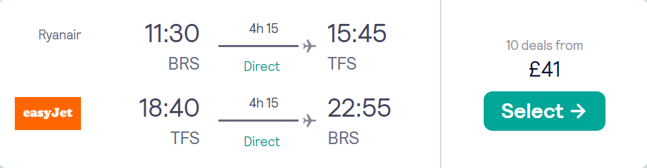 cheap flights to Spain