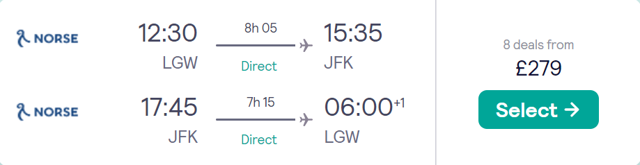 cheap flights to US
