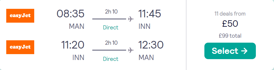 cheap flights to Austria