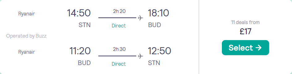 cheap flights to Hungary