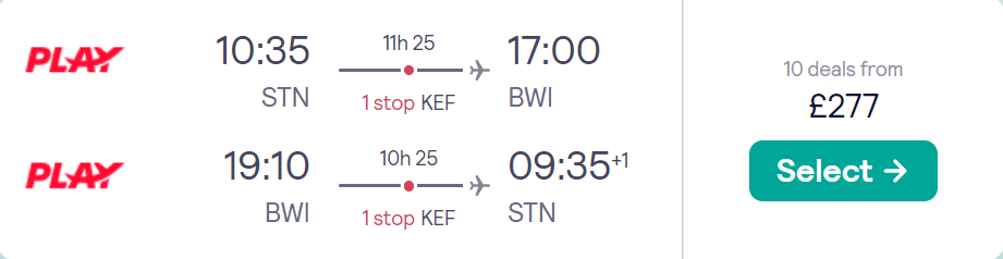 cheap flights to US