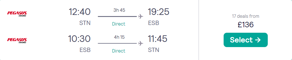 cheap flights to Turkey