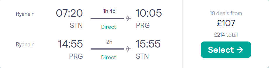 cheap flights to Czechia