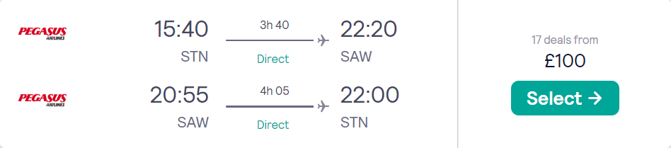 cheap flights to Turkey