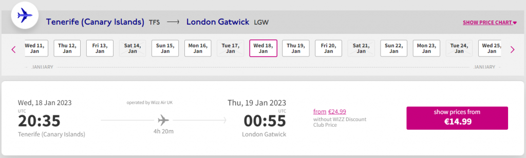 cheap flights to UK