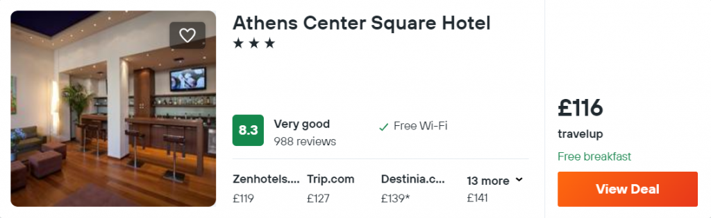 Athens Center Square Hotel