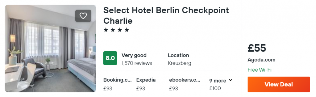 Select Hotel Berlin Checkpoint Charlie