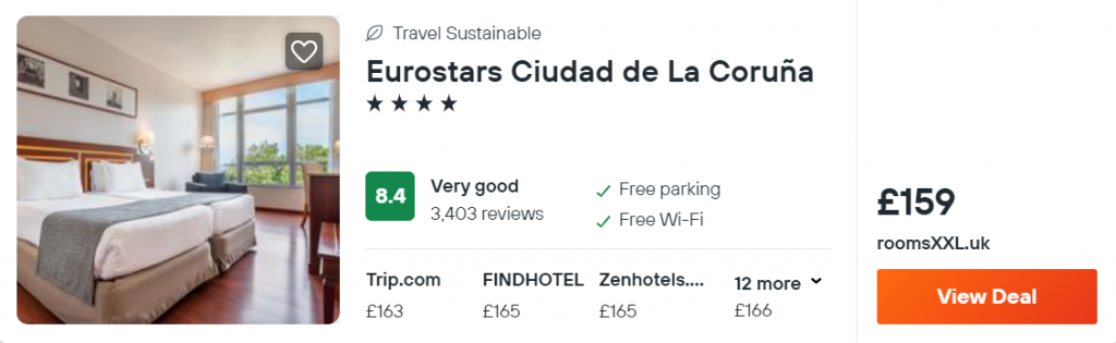 Eurostars Ciudad de La Coruña