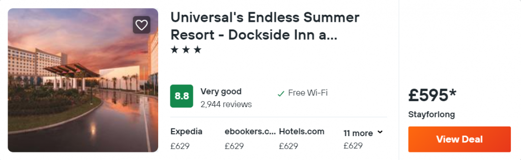 Universal's Endless Summer Resort - Dockside Inn and Suites