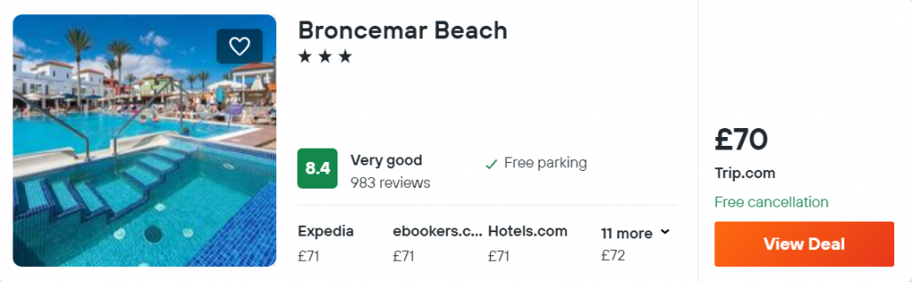Broncemar Beach