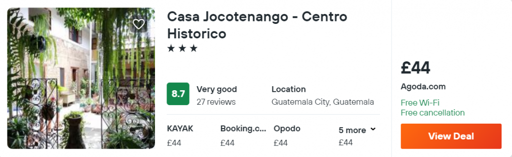 Casa Jocotenango - Centro Historico