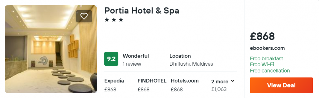 Portia Hotel & Spa