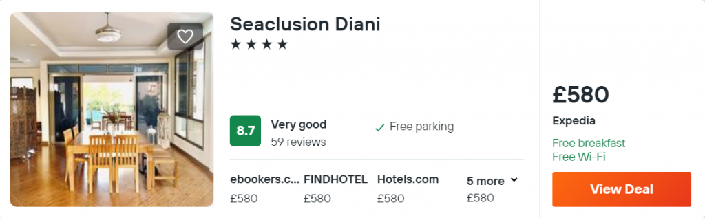 Seaclusion Diani