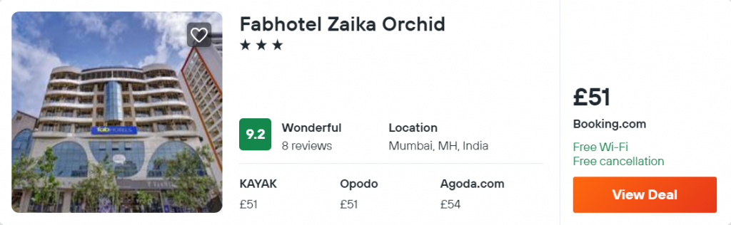 Fabhotel Zaika Orchid