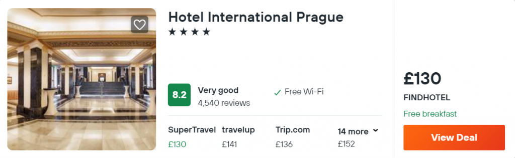 Hotel International Prague