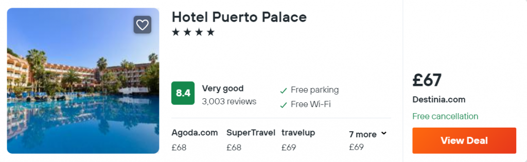 Hotel Puerto Palace