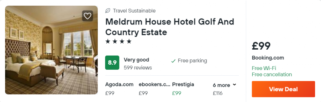 Meldrum House Hotel Golf And Country Estate