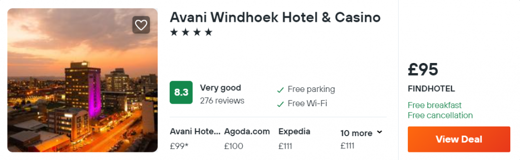Avani Windhoek Hotel & Casino